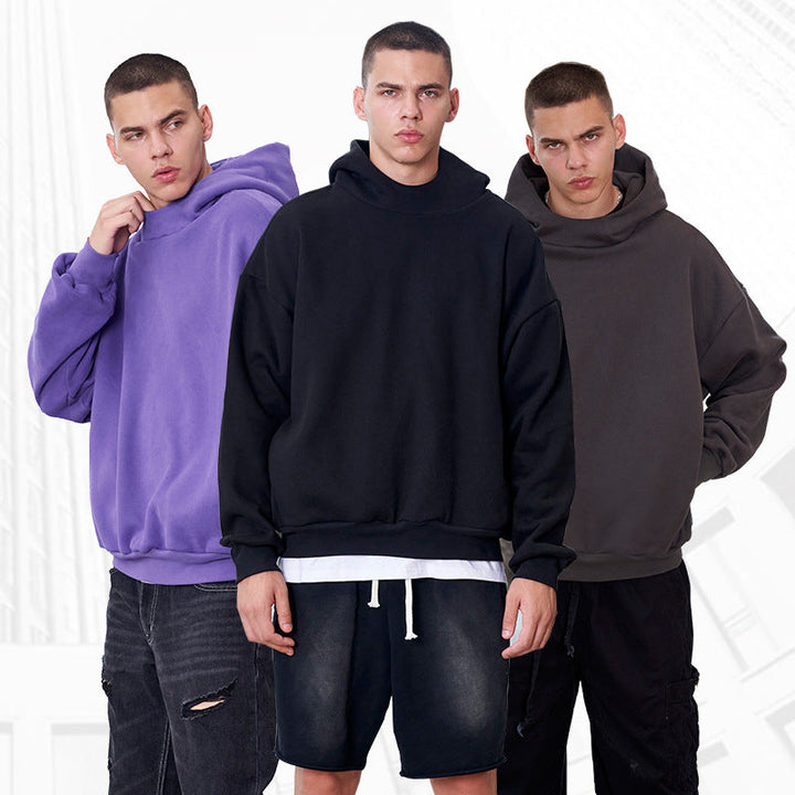 Men's Oversize Hoodie made of heavy French Terry with raglan sleeves Hudson & Parker