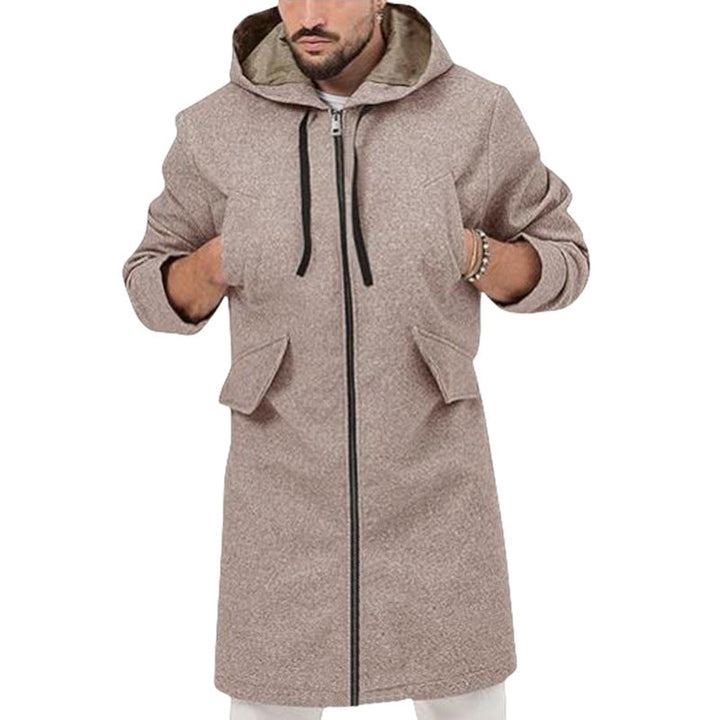 Men's Stylish Long Jacket with Hood Hudson & Parker