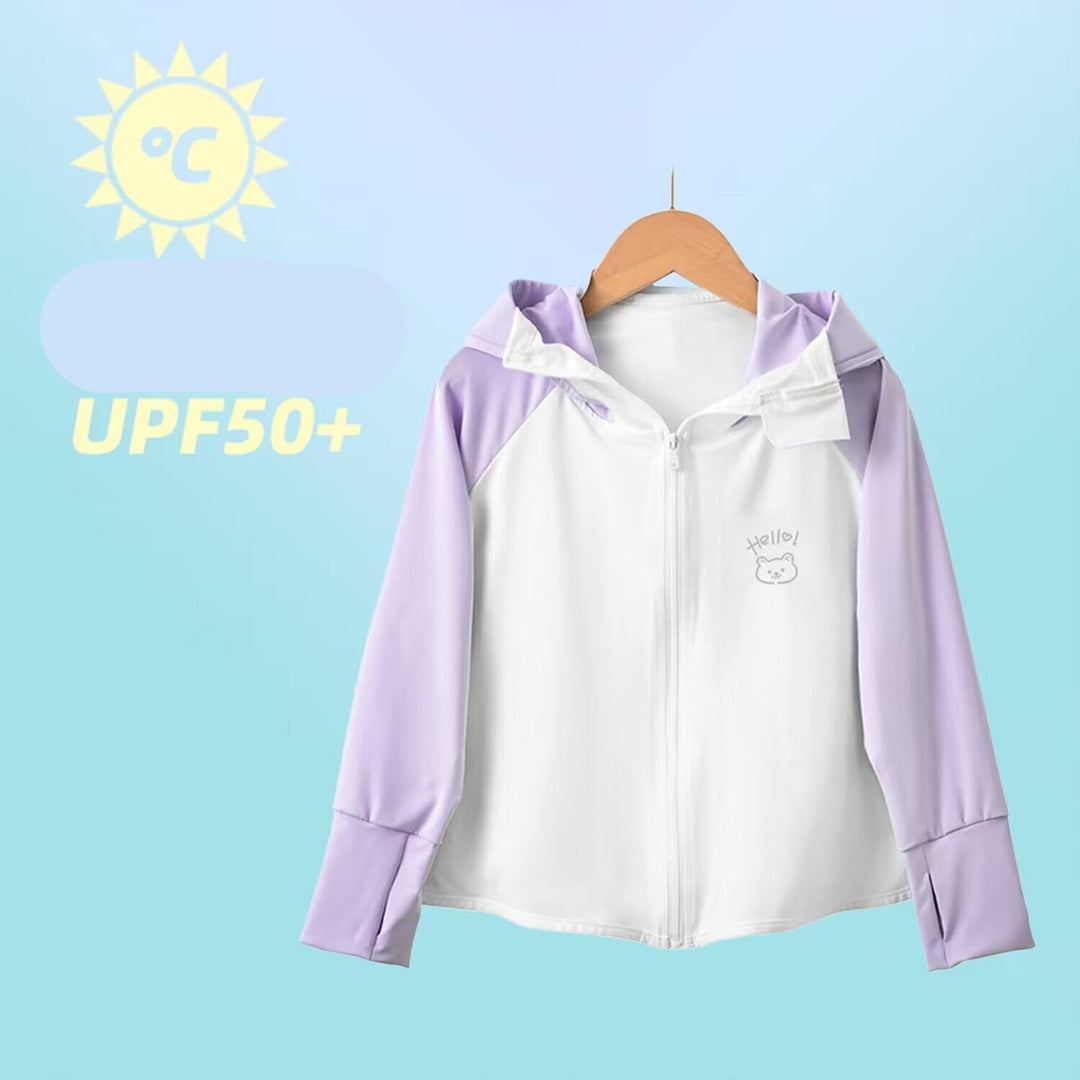 Boys UV protection hooded jacket Hudson & Parker