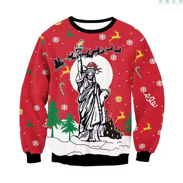 Hudson & Parker | Christmas Men's Round Neck Sweater