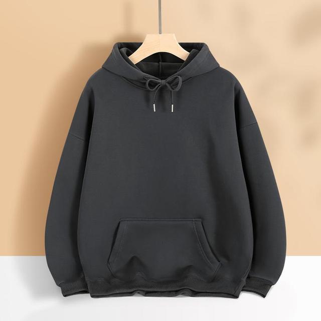 Women’s oversized hoodie dress with kangaroo pocket, extended silhouette and soft French terry Hudson & Parker Fashion
