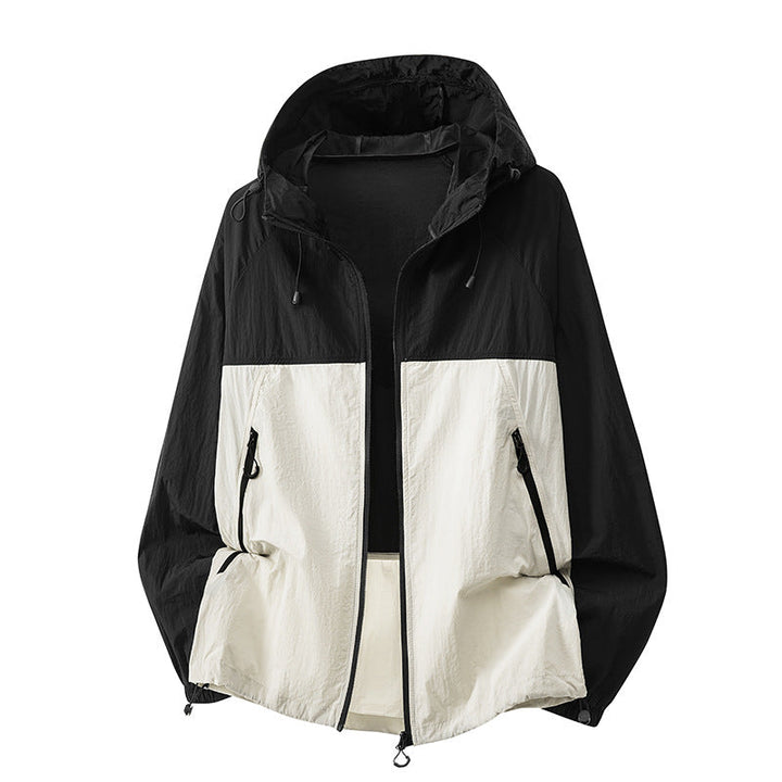 Men's Technical Hooded Jacket with Zipper Hudson & Parker