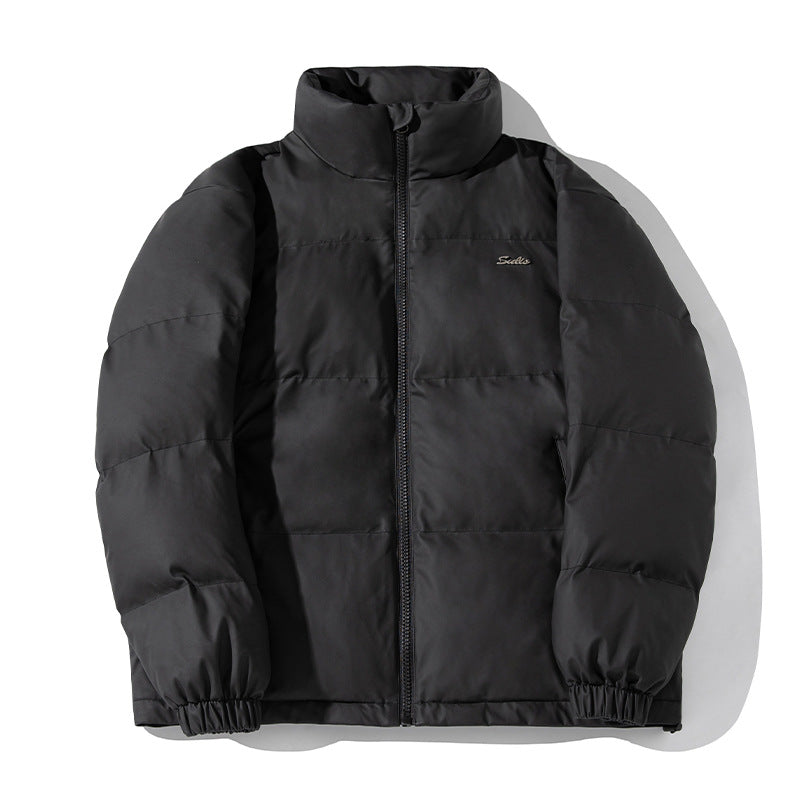 Unisex Boxy Thermo Padded Jacket with High Collar, Windproof Outer Material and Drawstring Hem Hudson & Parker