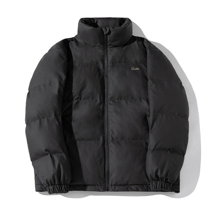 Unisex Boxy Thermo Padded Jacket with High Collar, Windproof Outer Material and Drawstring Hem Hudson & Parker