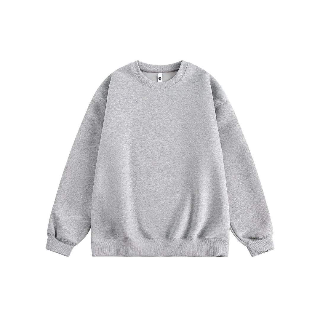 Unisex Oversize Sweatshirt with Round Neck and Wide Cuffs Hudson & Parker