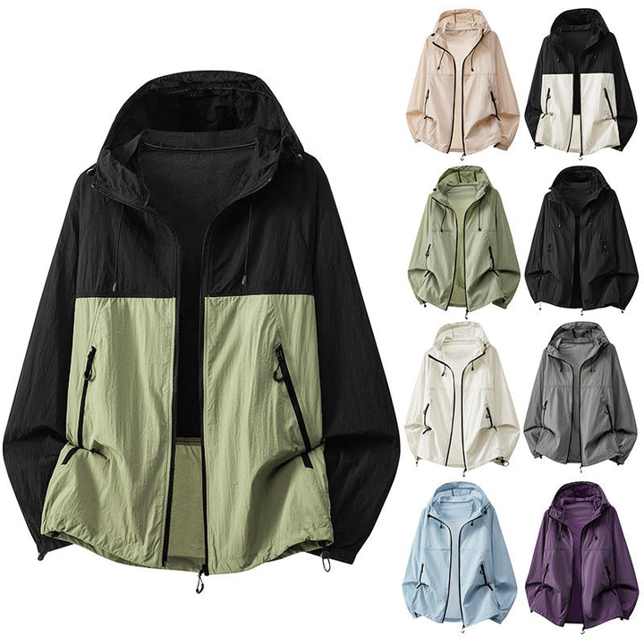 Men's Technical Hooded Jacket with Zipper Hudson & Parker