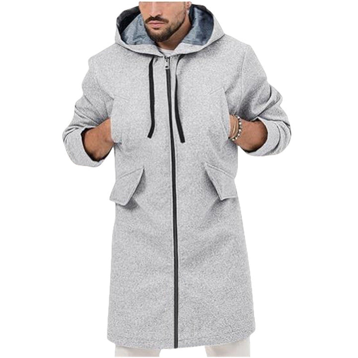 Men's Stylish Long Jacket with Hood Hudson & Parker