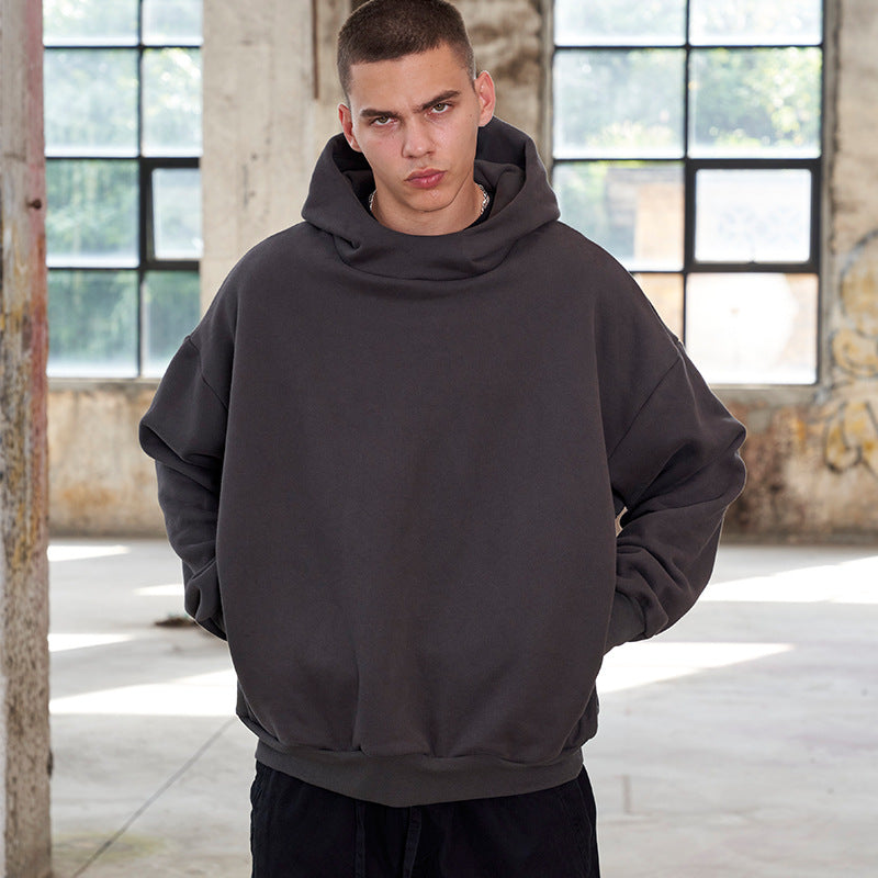Men's Oversize Hoodie made of heavy French Terry with raglan sleeves Hudson & Parker