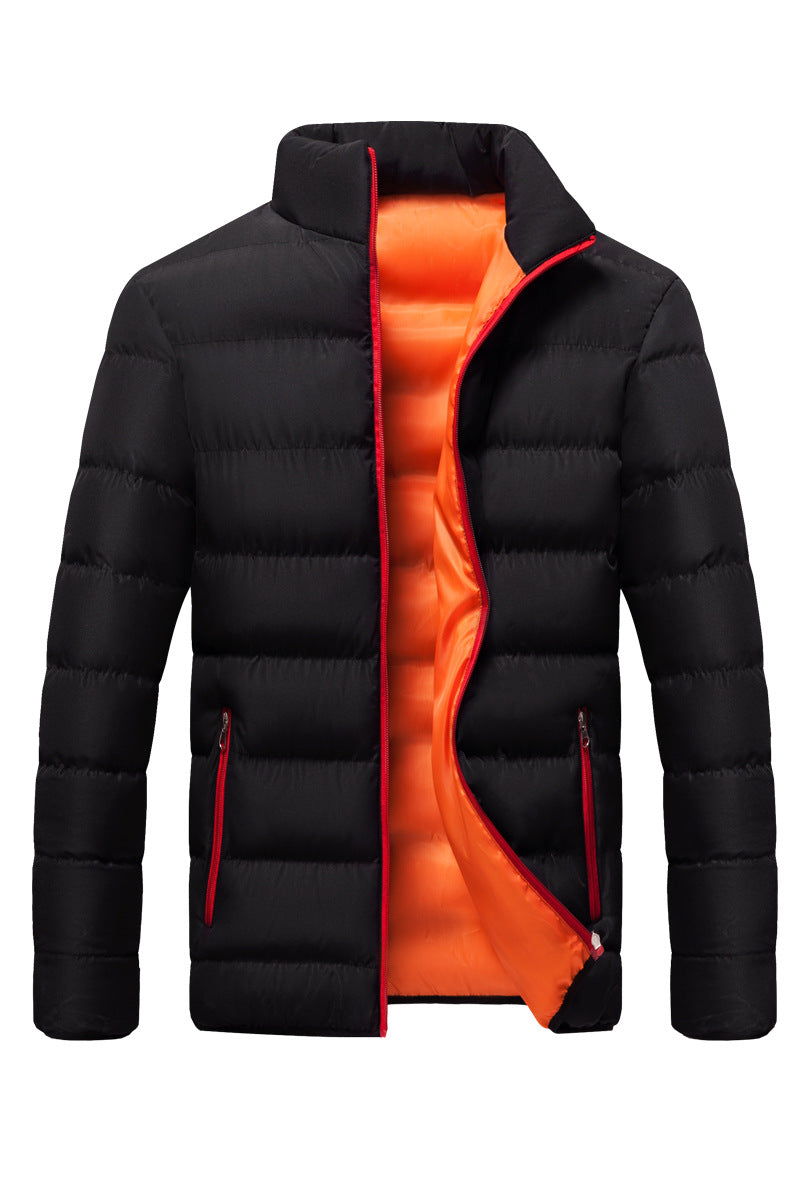 Men's lightweight quilted thermo quilted jacket with contrasting inner lining Hudson & Parker
