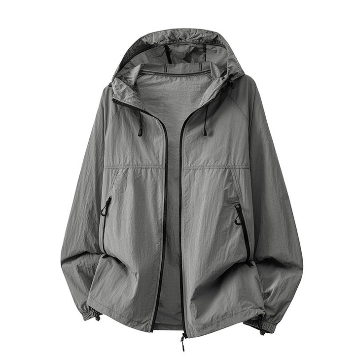 Men's Technical Hooded Jacket with Zipper Hudson & Parker