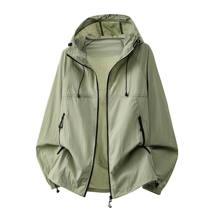 Men's Technical Hooded Jacket with Zipper Hudson & Parker