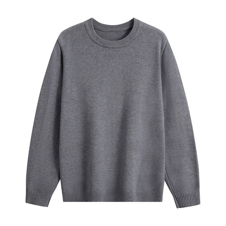 Unisex Oversize Round Neck Sweater made of heavy blend with ribbed cuffs Hudson & Parker