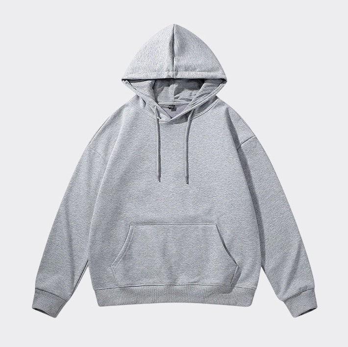 Unisex Oversized Hoodie with heavy French Terry, ribbed hem & kangaroo pocket Hudson & Parker
