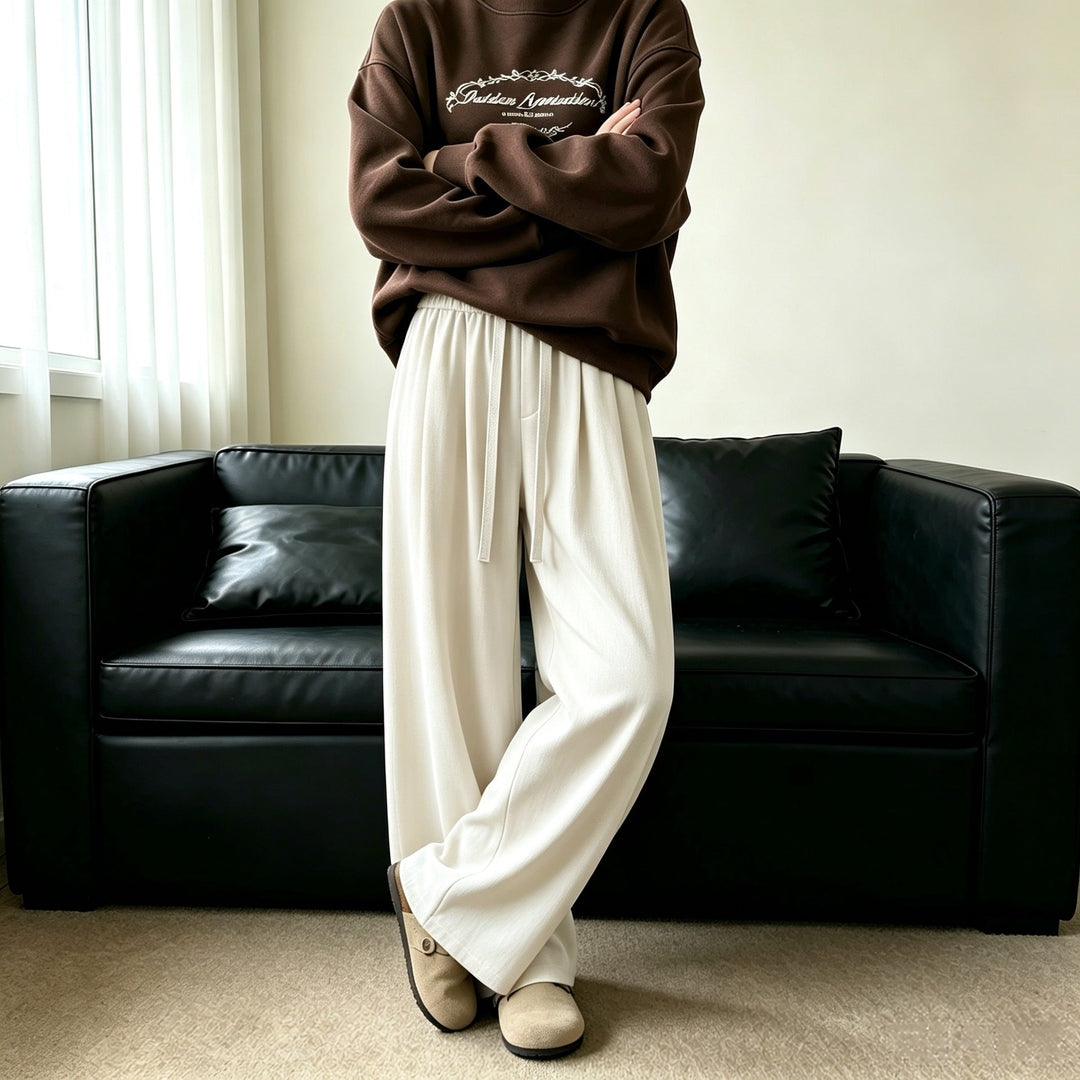 Women's Oversized Sweatshirt with Decorative Front Print and Soft Fleece Inner Hudson & Parker
