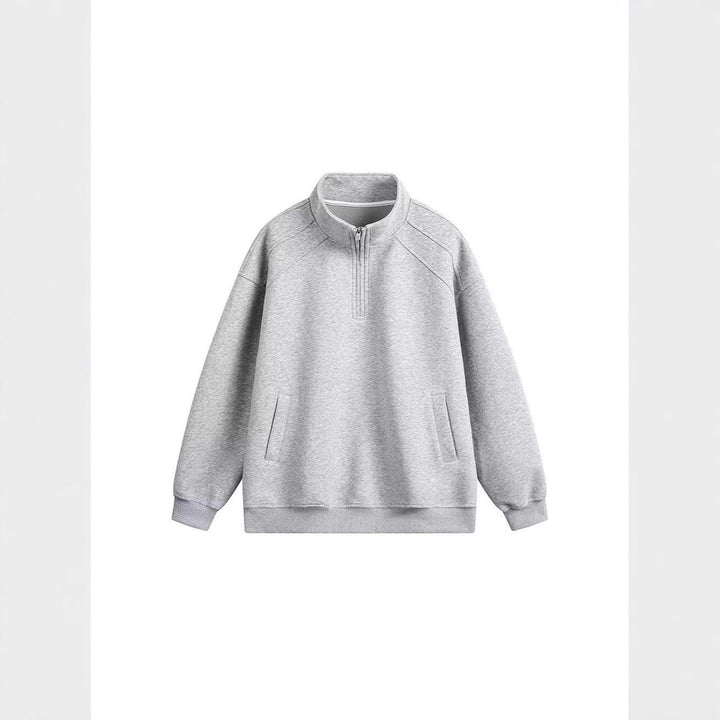 Ladies sporty pullover with stand-up collar Hudson & Parker