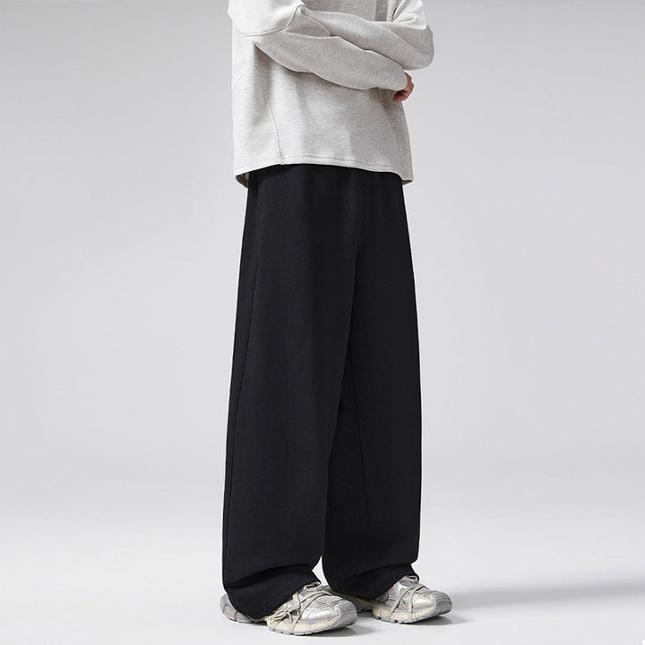 Men's Oversized Sweatpants with drawstring waistband, double-layer hem and Relaxed Fit Hudson & Parker