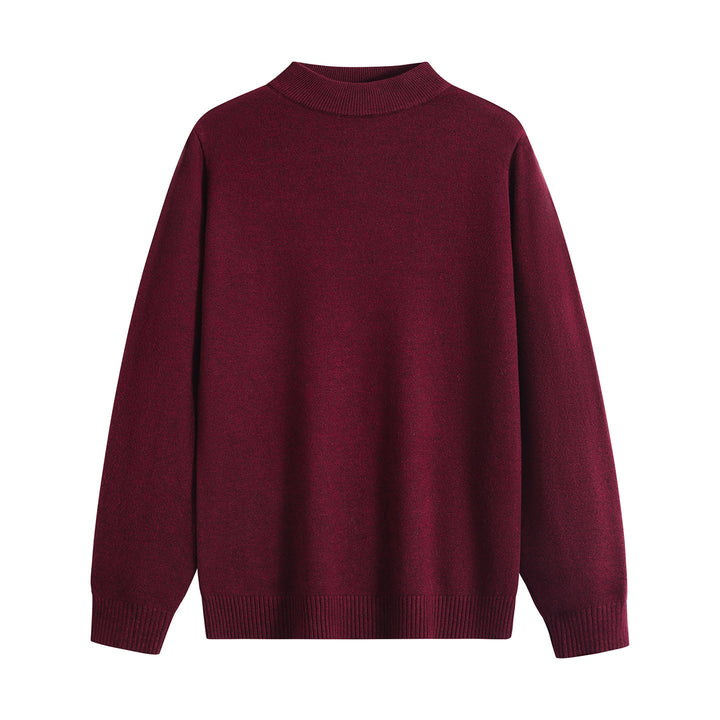 Unisex Oversize Round Neck Sweater made of heavy blend with ribbed cuffs Hudson & Parker
