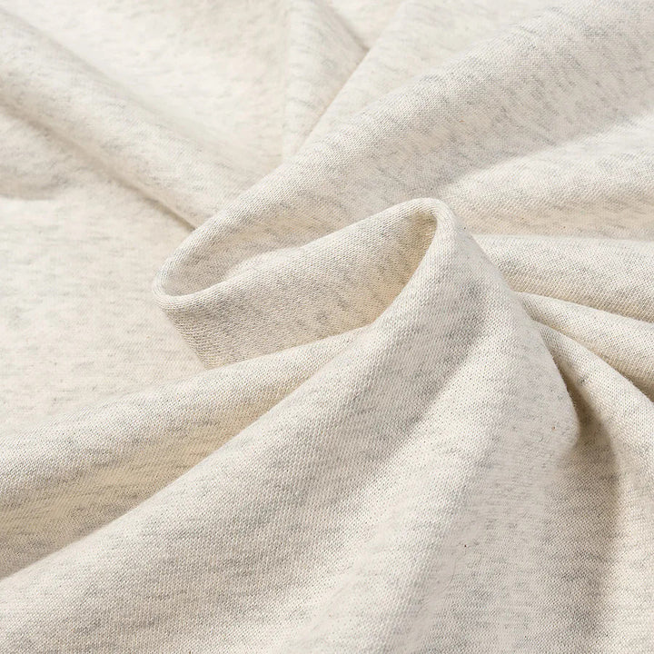 Women's oversized hoodie with leopard pattern lining, kangaroo pocket, and vintage effect Hudson & Parker Fashion