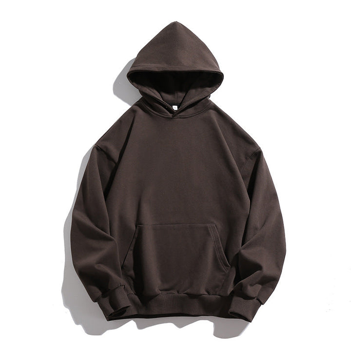 Unisex Oversize Hoodie made of heavy sweat quality with kangaroo pocket and ribbed hem Hudson & Parker