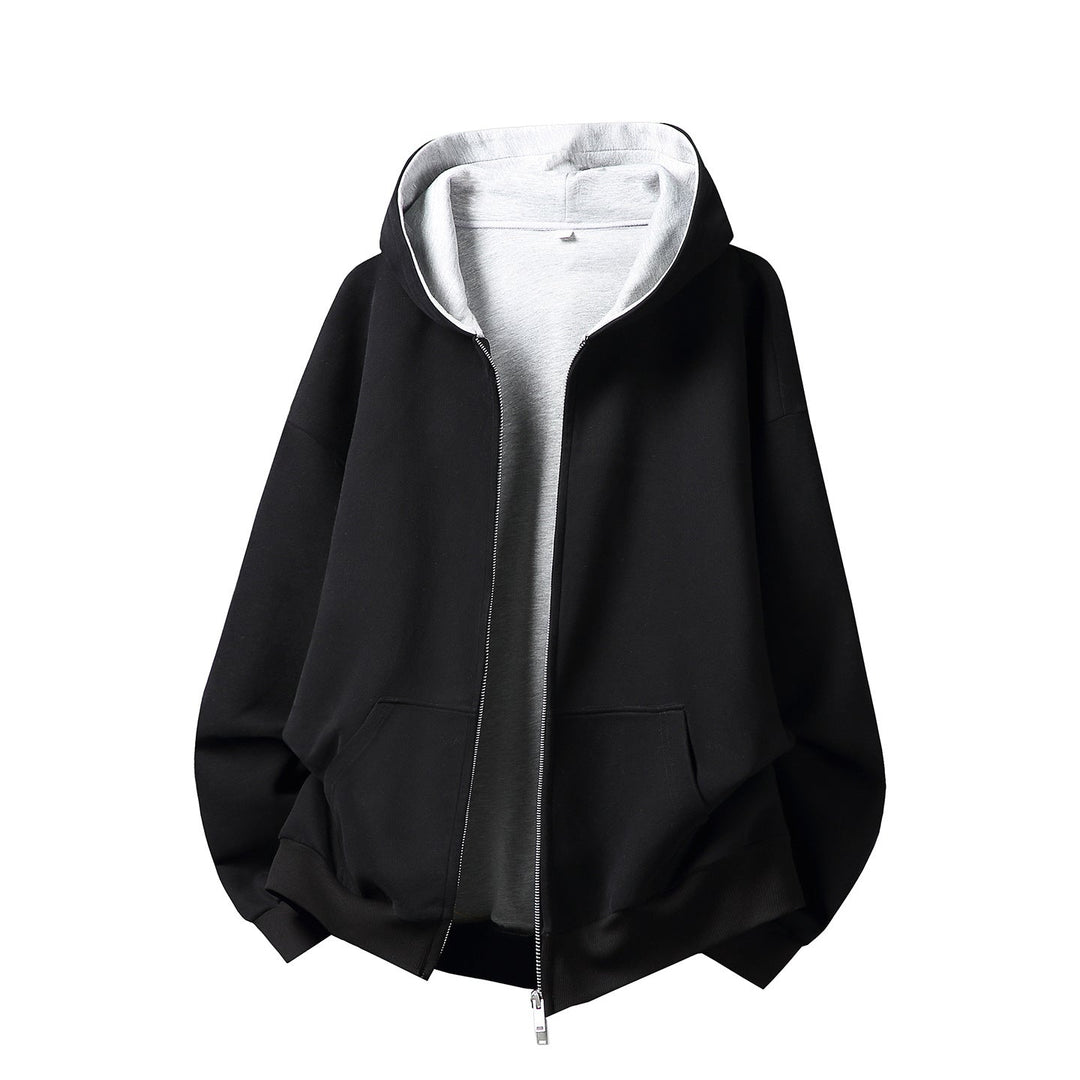 Unisex Oversized Hoodie with contrasting inner lining and deep kangaroo pocket Hudson & Parker
