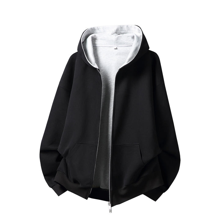 Unisex Oversized Hoodie with contrasting inner lining and deep kangaroo pocket Hudson & Parker