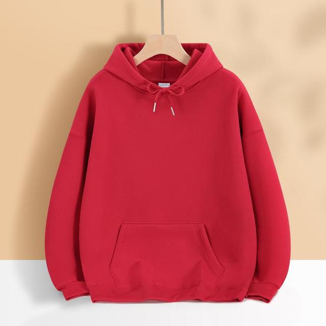Women’s oversized hoodie dress with kangaroo pocket, extended silhouette and soft French terry Hudson & Parker Fashion