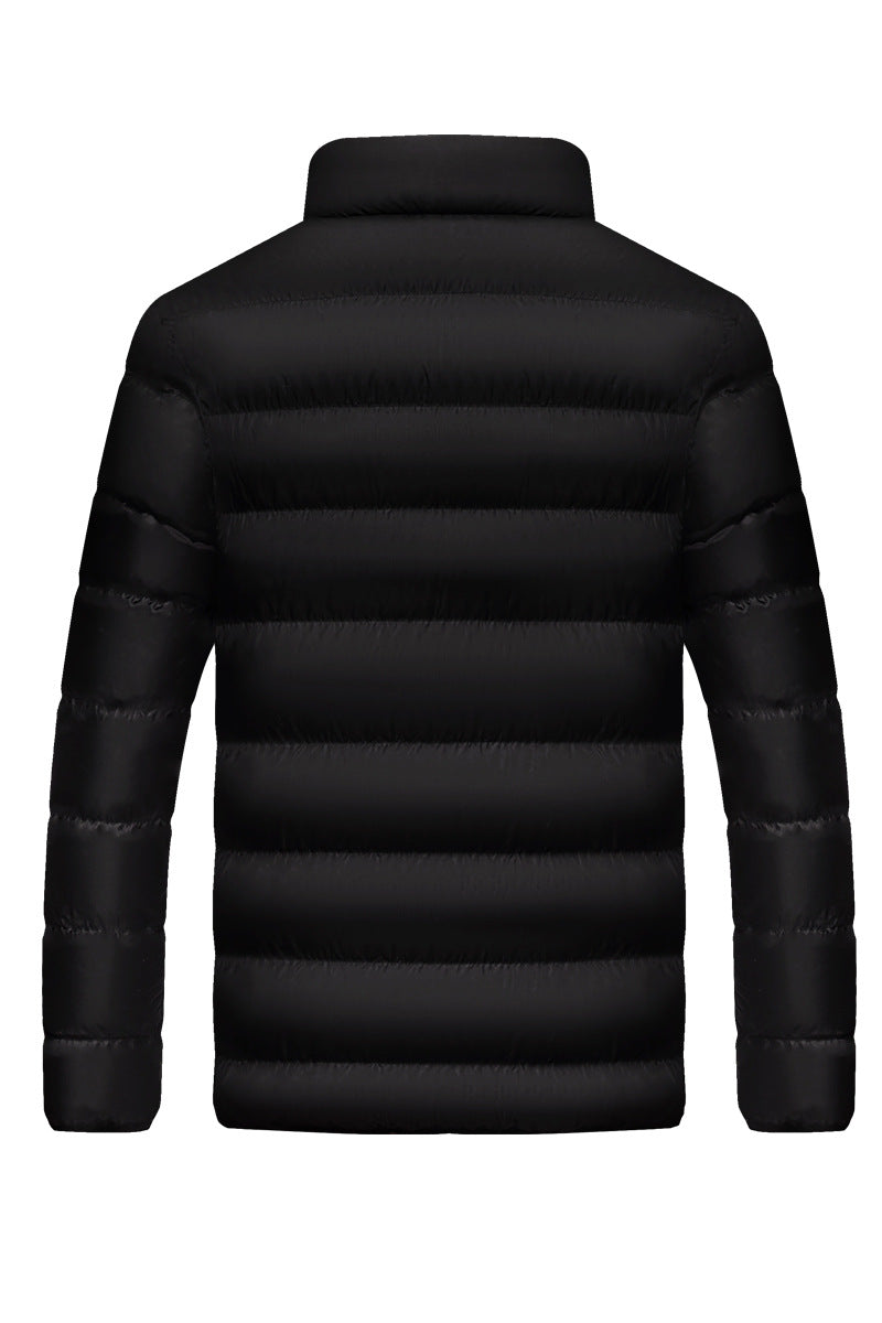 Men's lightweight quilted thermo quilted jacket with contrasting inner lining Hudson & Parker