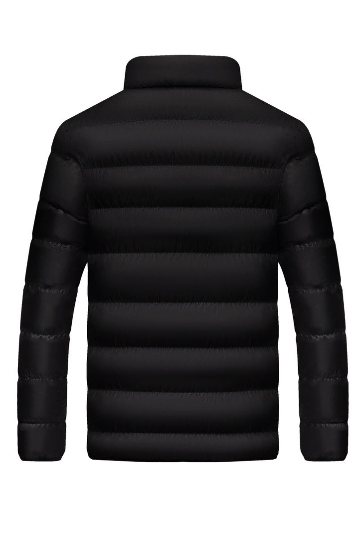 Men's lightweight quilted thermo quilted jacket with contrasting inner lining Hudson & Parker