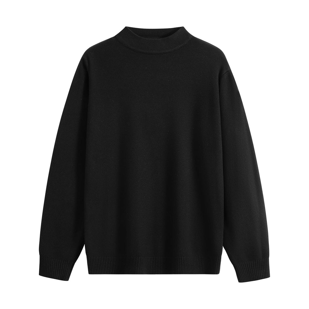 Unisex Oversize Round Neck Sweater made of heavy blend with ribbed cuffs Hudson & Parker