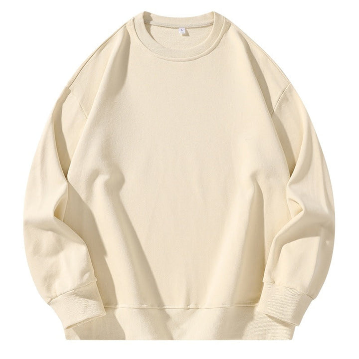 Unisex Oversize Sweatshirt with Round Neck, Dropped Shoulder and Ribbed Hem Hudson & Parker