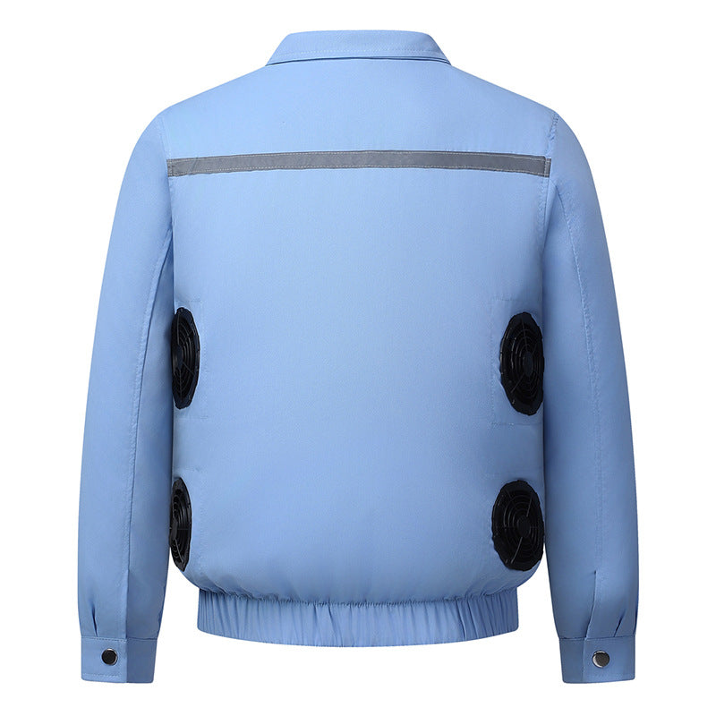 Unisex nan cooling work jacket with integrated ventilation system Hudson & Parker
