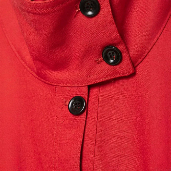 Women’s short-cut boxy blouson with high stand-up collar and dropped shoulders Hudson & Parker