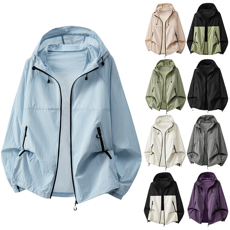 Men's Technical Hooded Jacket with Zipper Hudson & Parker