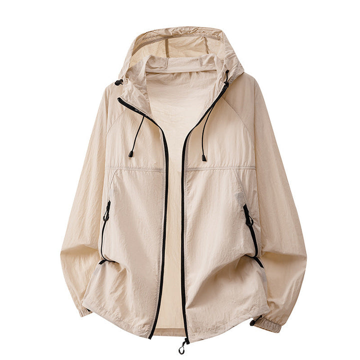 Men's Technical Hooded Jacket with Zipper Hudson & Parker
