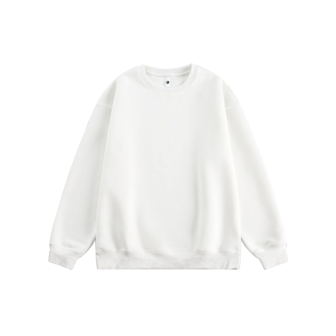Unisex Oversize Sweatshirt with Round Neck and Wide Cuffs Hudson & Parker