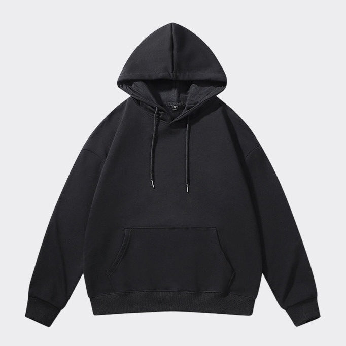 Unisex Oversized Hoodie with heavy French Terry, ribbed hem & kangaroo pocket Hudson & Parker
