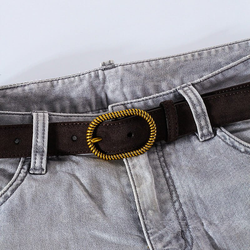 Charlotte Suede Belt