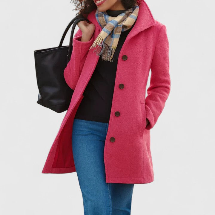 THALIA – TIMELESS SOPHISTICATED PEACOAT