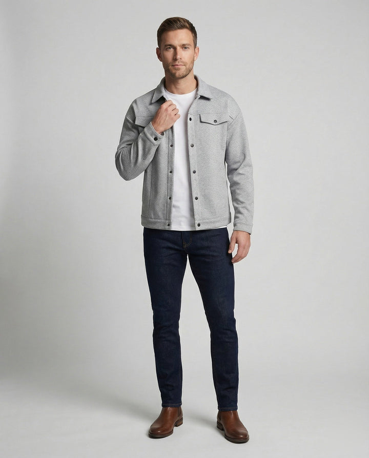 Men's Robust Blend Overshirt Jacket