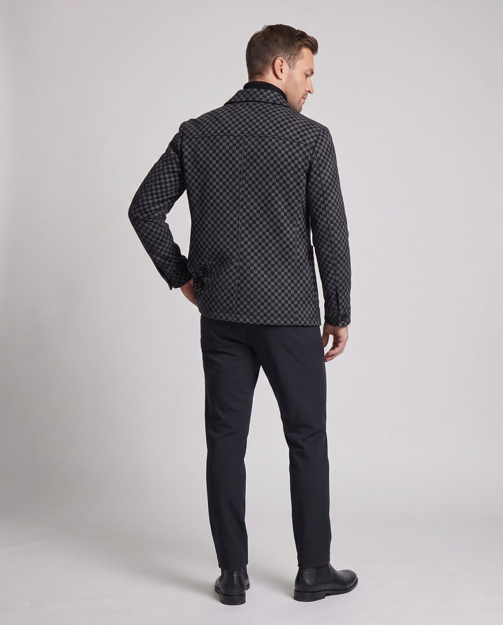 Men's Checked Casual Jacket