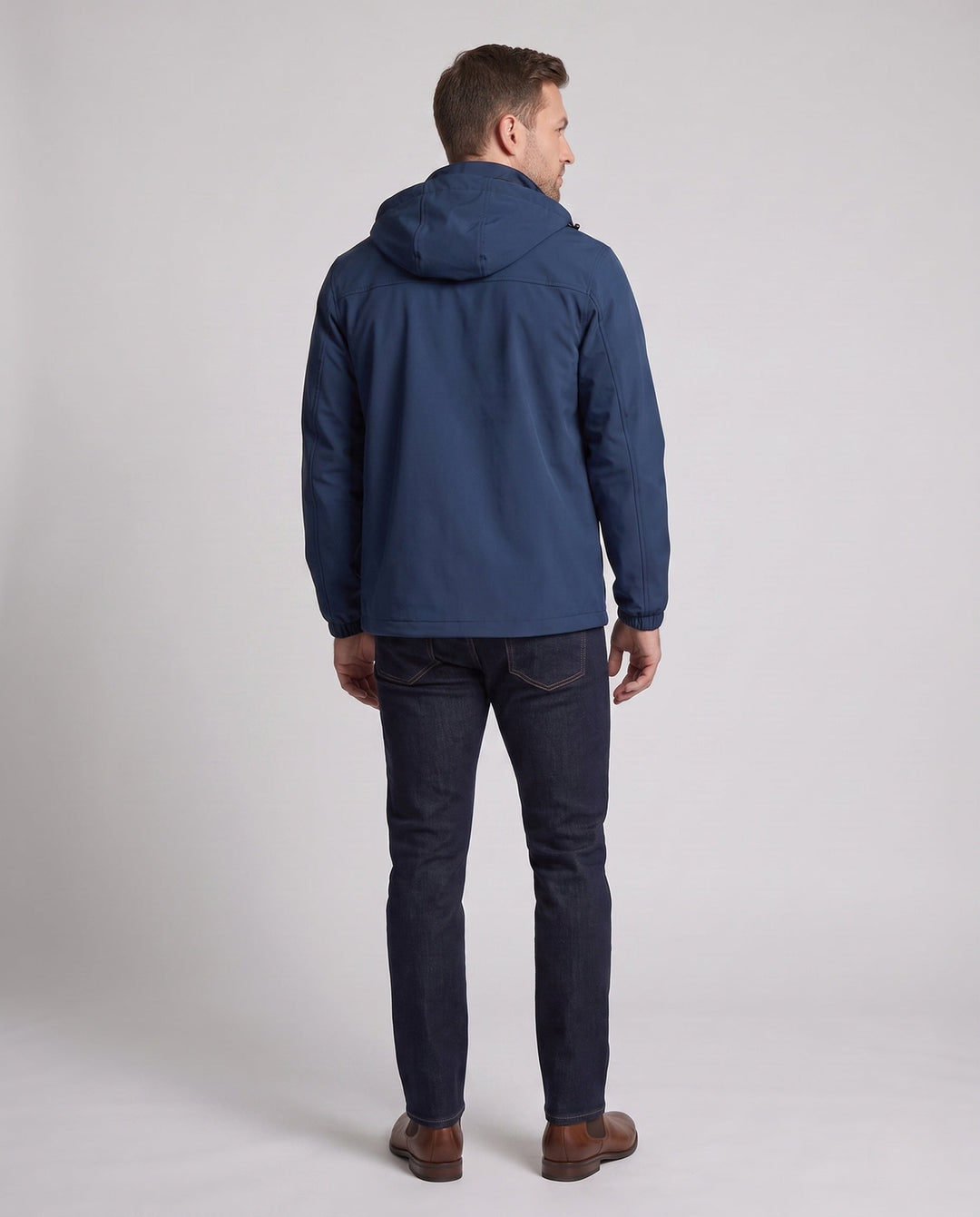 Men's Breathable Lightweight Wind and Rain Jacket Hudson & Parker
