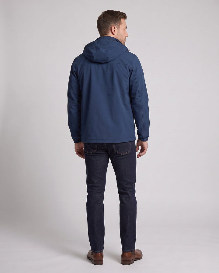 Men's Breathable Lightweight Wind and Rain Jacket Hudson & Parker