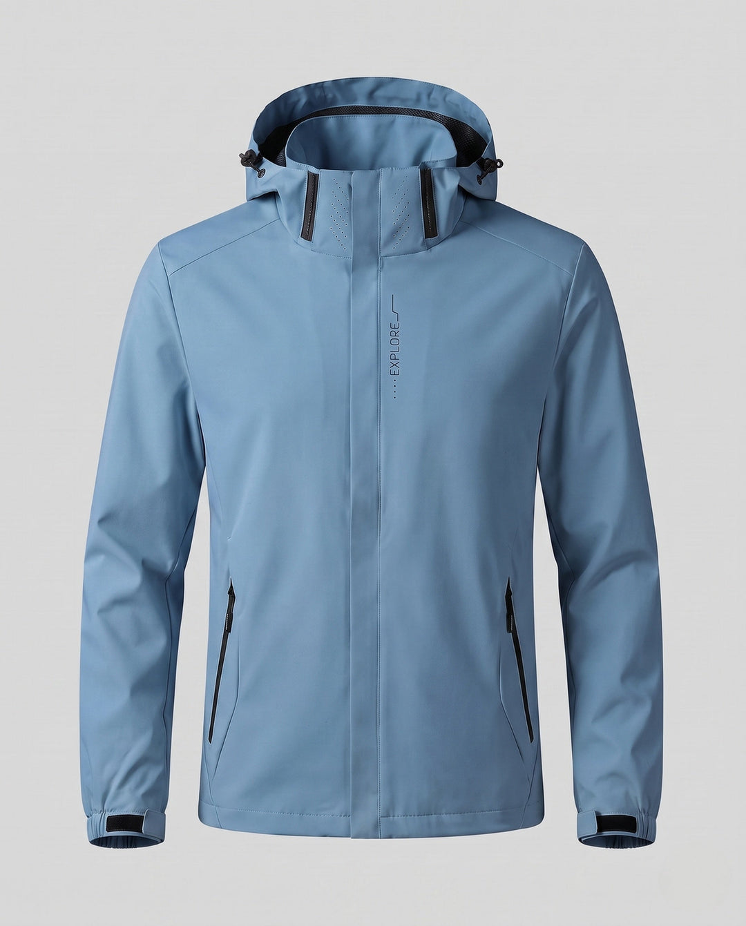 Men's Breathable Lightweight Wind and Rain Jacket Hudson & Parker