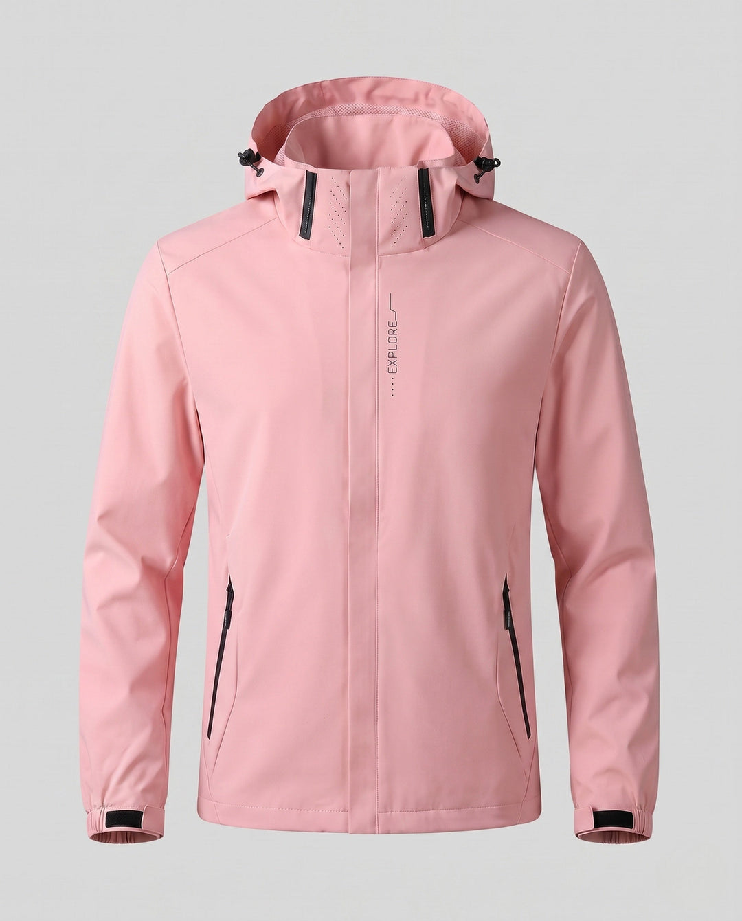 Men's Breathable Lightweight Wind and Rain Jacket Hudson & Parker