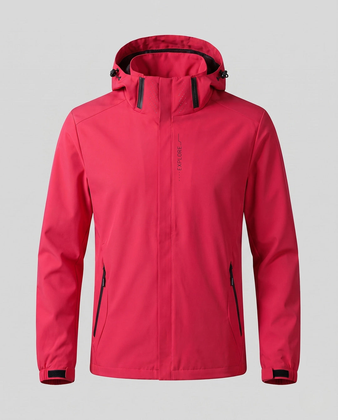 Men's Breathable Lightweight Wind and Rain Jacket Hudson & Parker