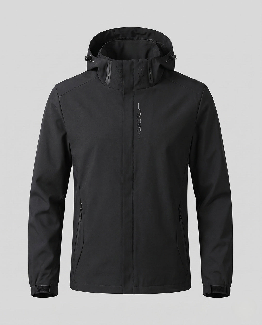 Men's Breathable Lightweight Wind and Rain Jacket Hudson & Parker