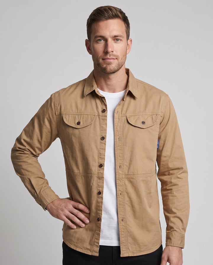 Men's Canvas Overshirt Hudson & Parker
