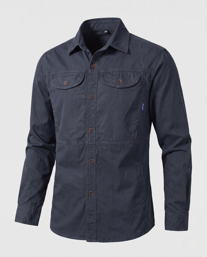Men's Canvas Overshirt Hudson & Parker