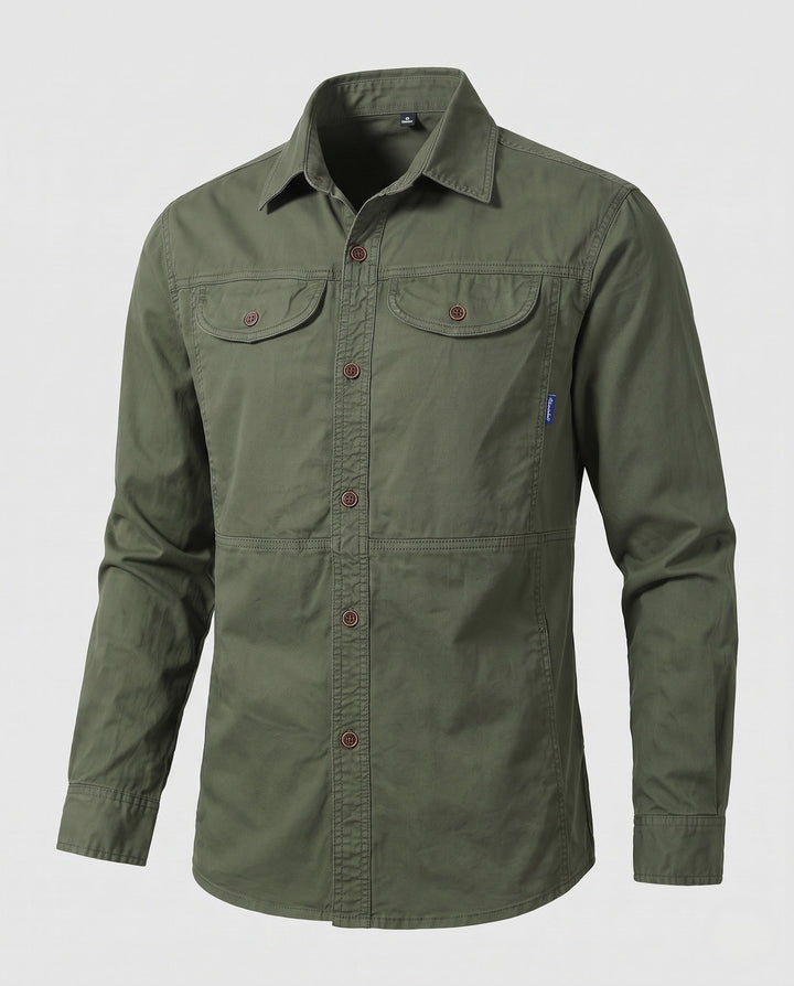 Men's Canvas Overshirt Hudson & Parker