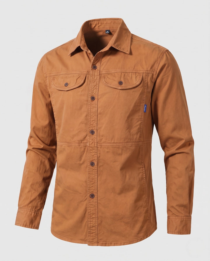 Men's Canvas Overshirt Hudson & Parker